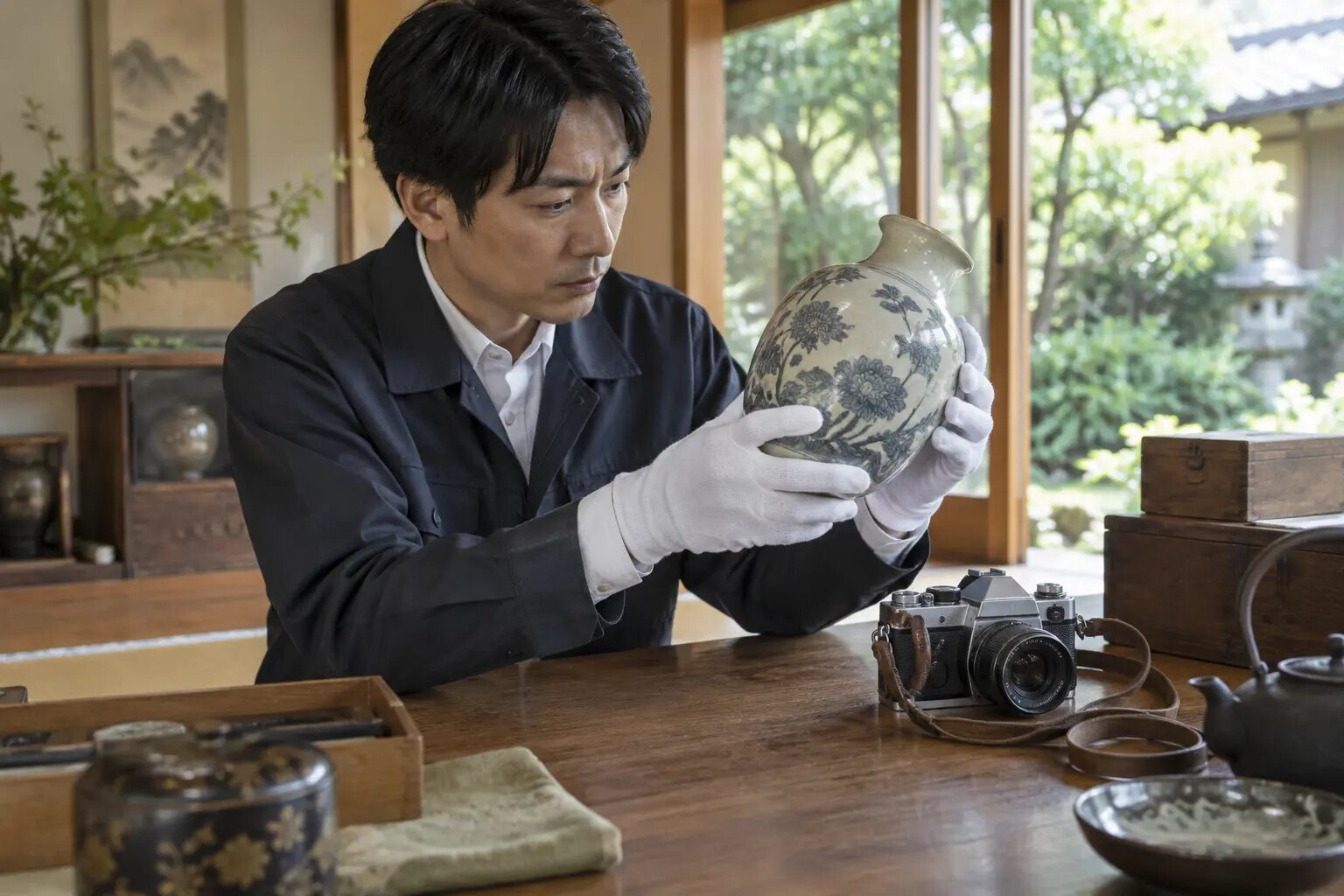陶器の価値を確認する査定のイメージ